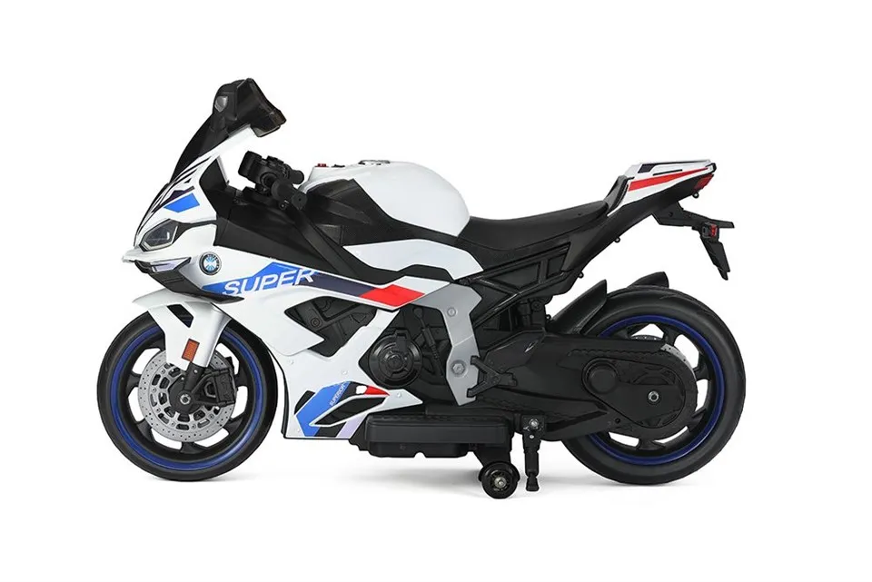 Børn elektrisk tur på motorcykel