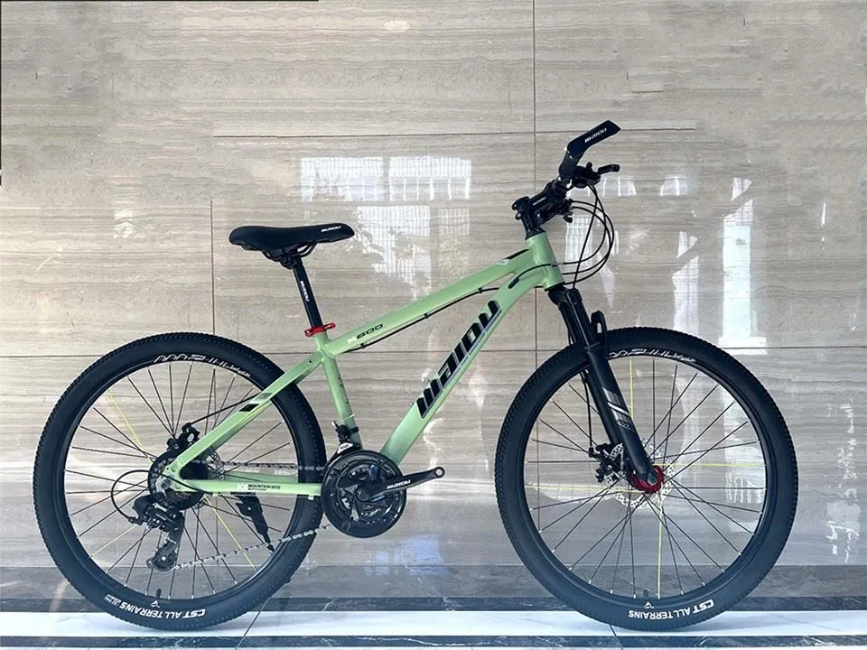 Mountainbike med aluminiumsstel