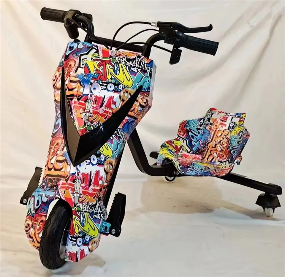 Tre hjul drift cykel