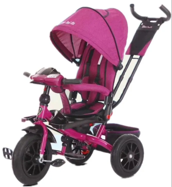 Trehjulet børnevogn Multifunktion